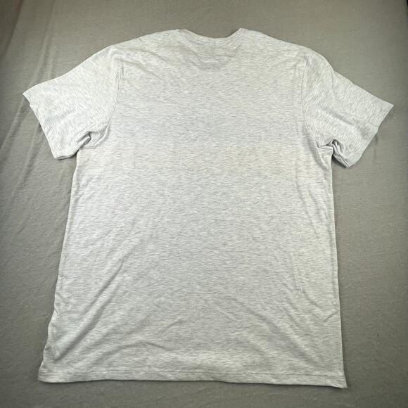 WVU West Virginia University New Gray Retro Striped Tee Gray Mountaineers XL NWT - Picture 2 of 6